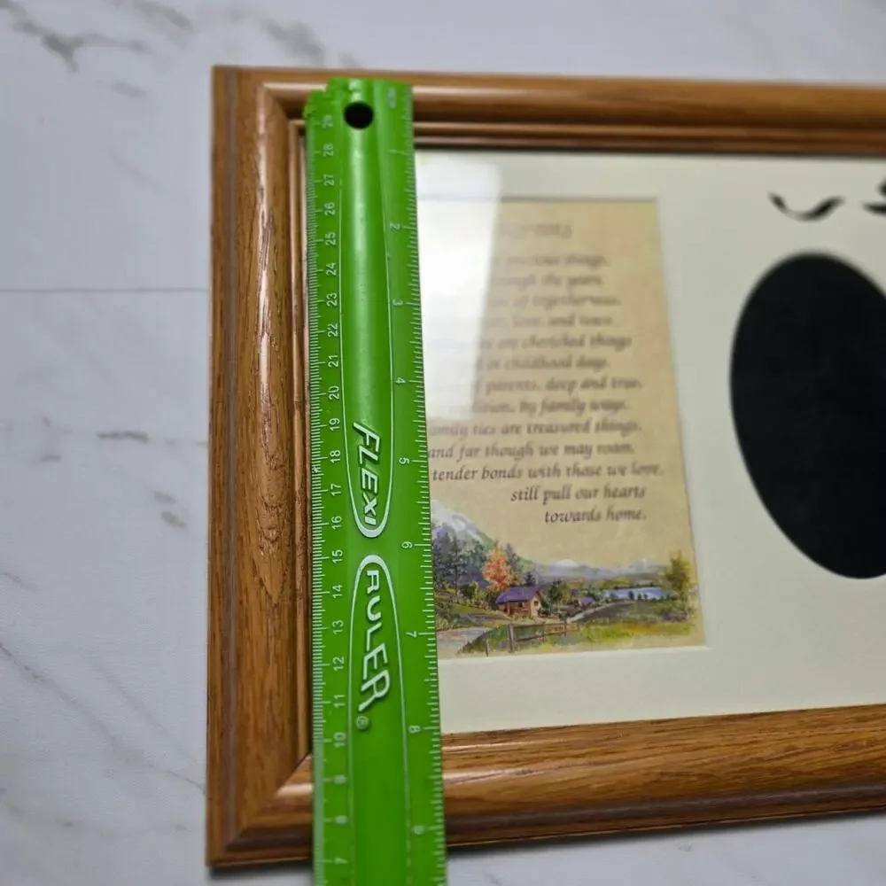 Vintage Family Poetry Picture Frame